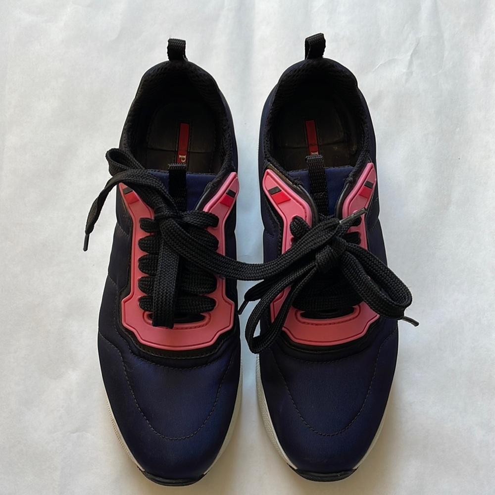 Prada Nylon Sneakers.